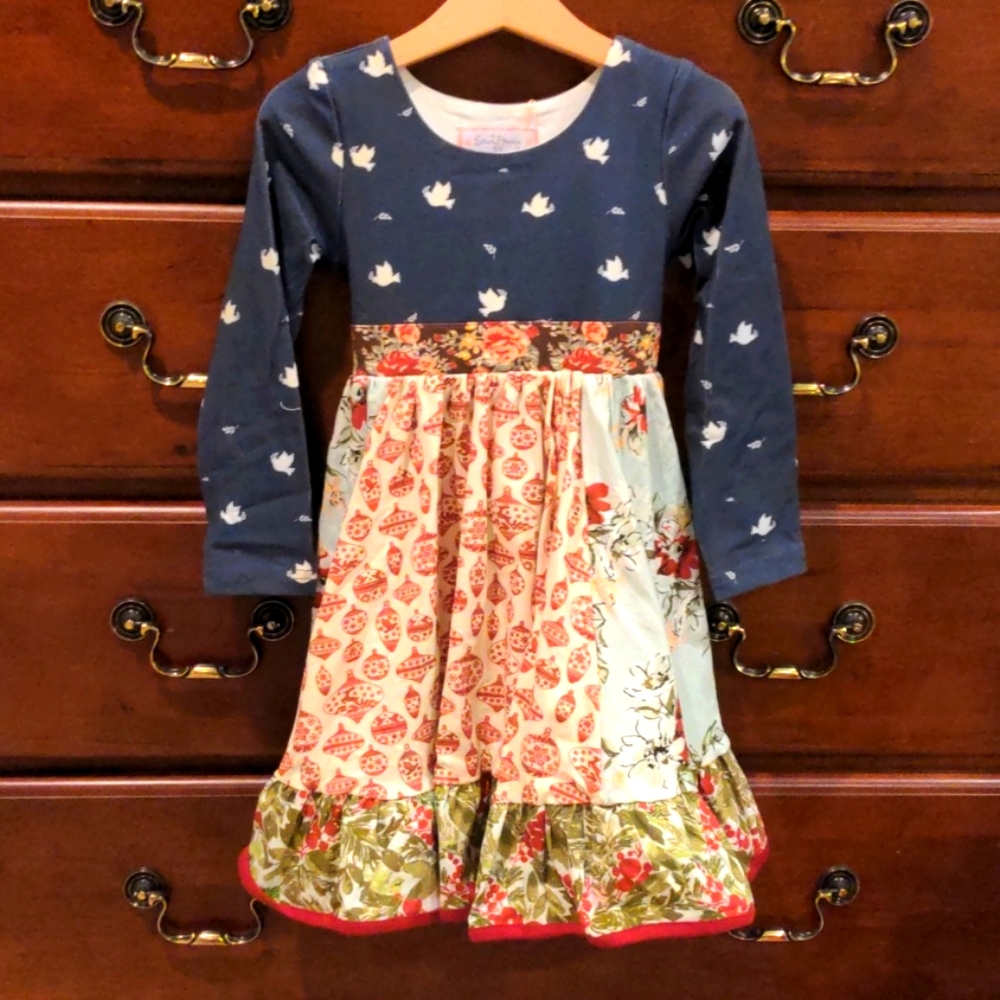 NWT SweetHoney Holiday Twirl Dress Sz 5